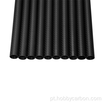 Tubos de fibra de carbono de 3k com bom preço